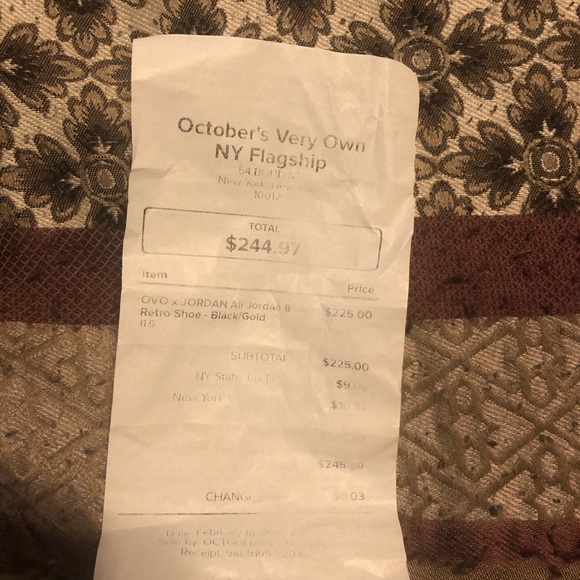 Jordan 8’s Black Ovo sz 11.5 - Picture 3 of 5